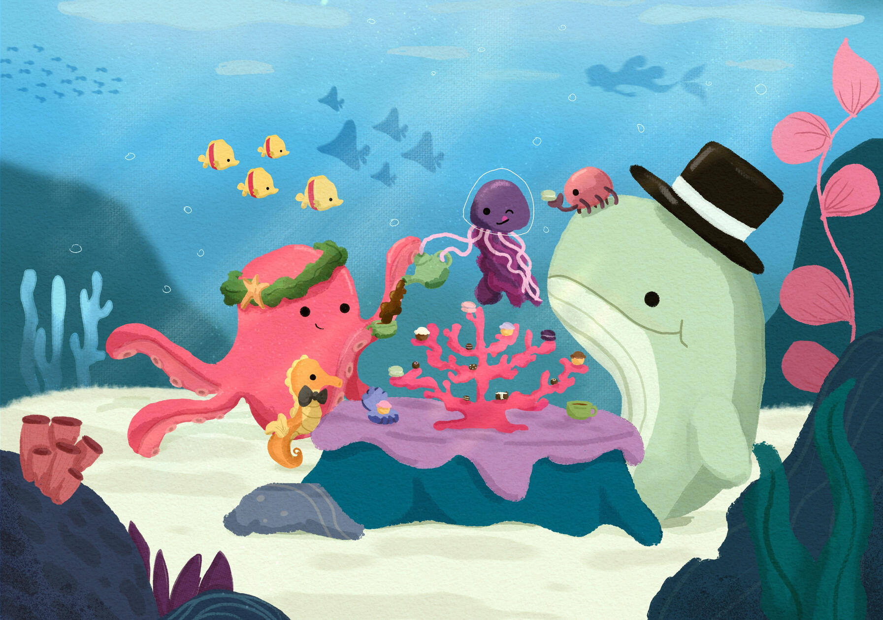 Underwater Tea Party