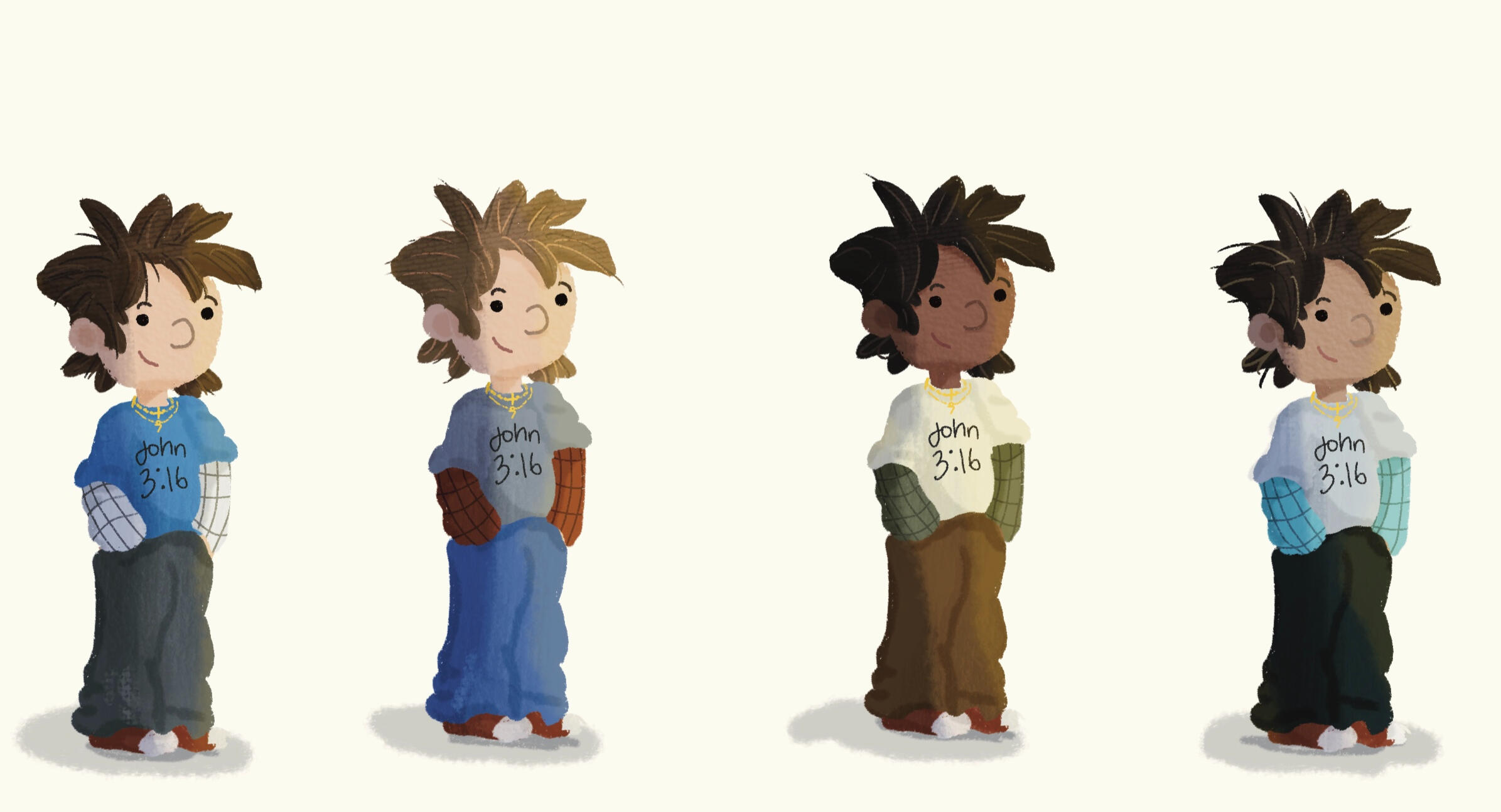 Boy Character Design